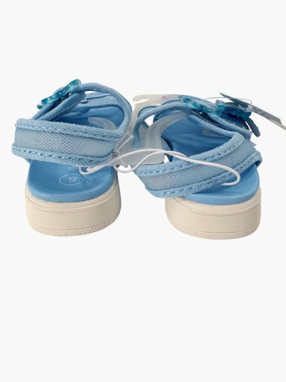 NEW Cat & Jack Toddler Riley Mesh Footbed Sandals - Blue - Size 5